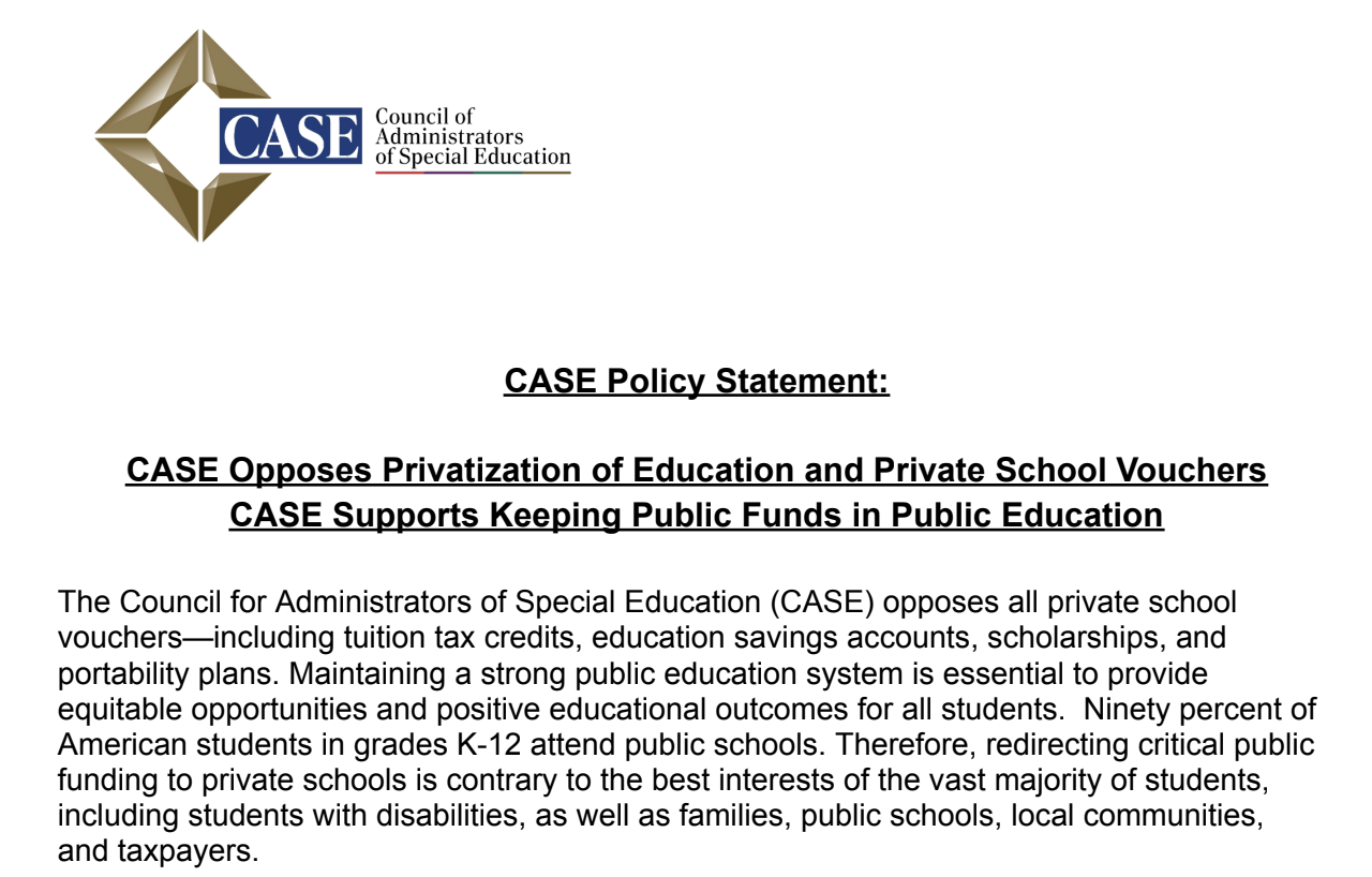 Keep Public Funds in Public Schools