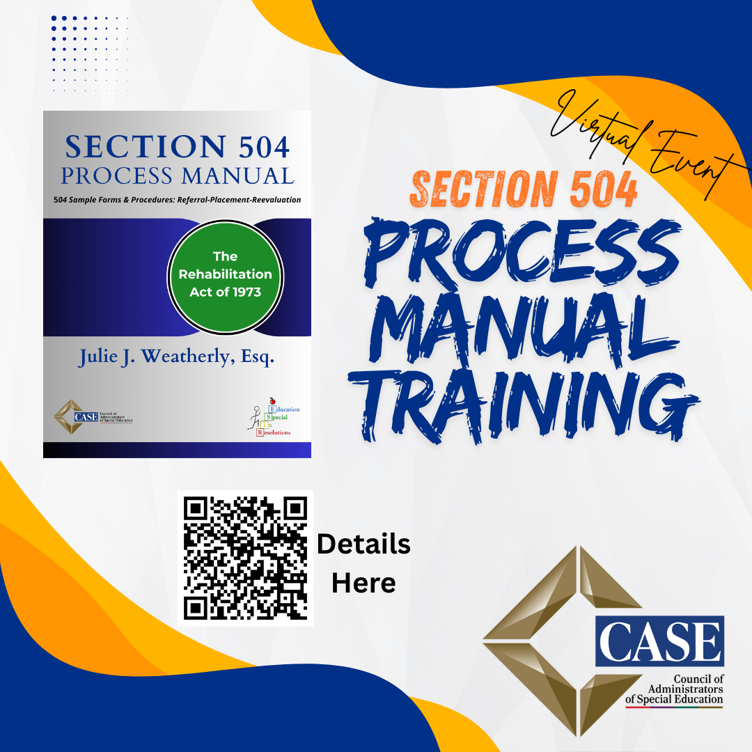 Section 504 Process Manual Training Section 504 Process Manual Training